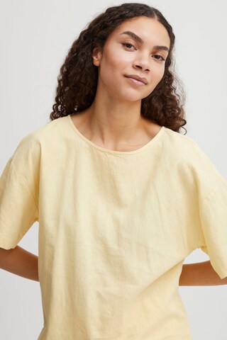 b.young - Camisa 'Falakka' em amarelo