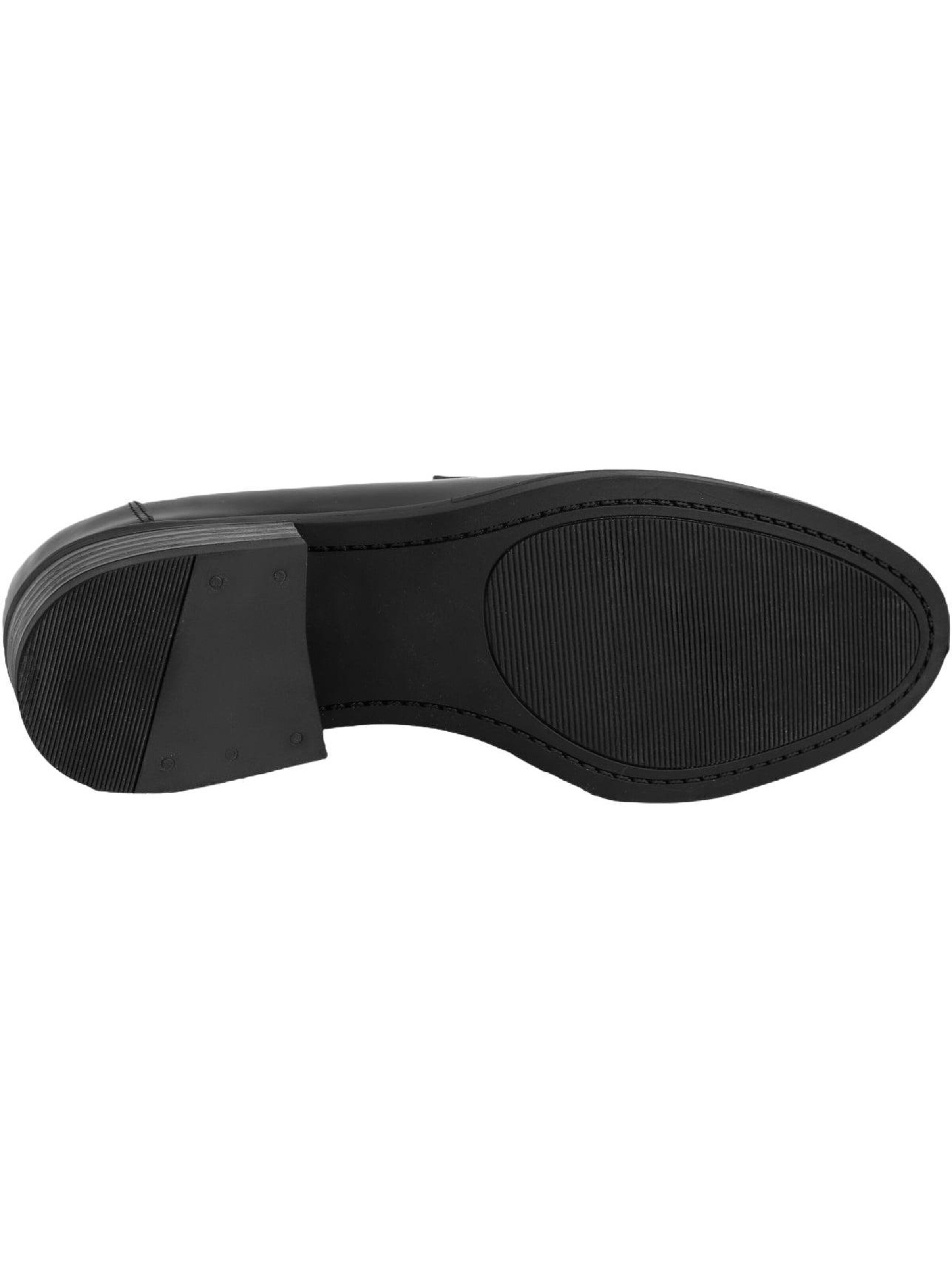 Desa Moccasins 'Slip-Ons' in Black