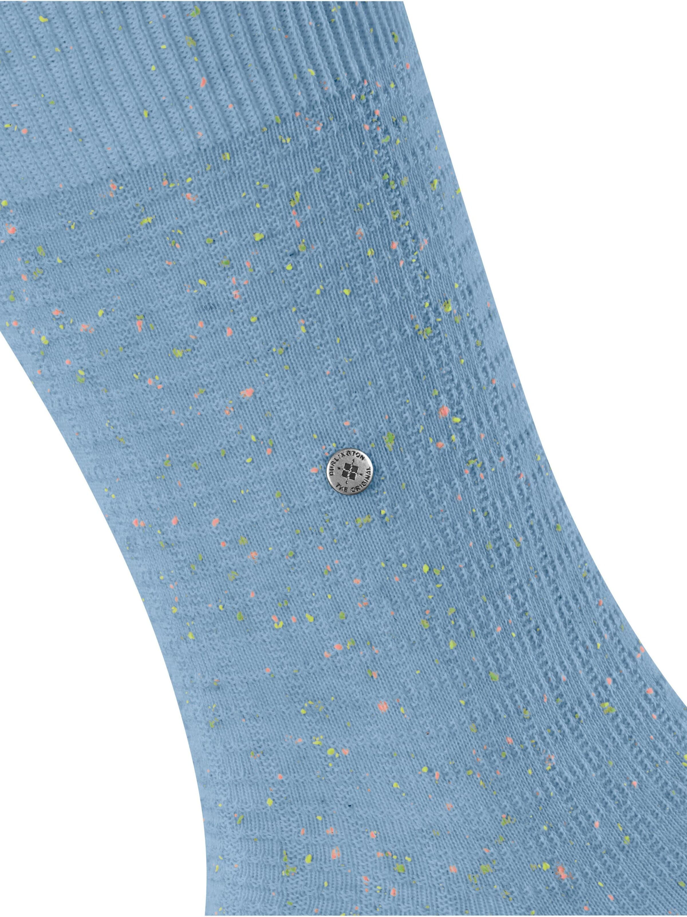 BURLINGTON Socks 'Pixel Pop' in Blue: front