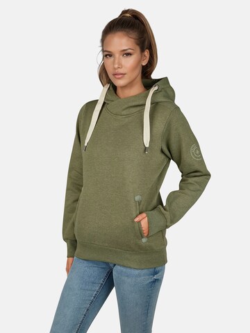 salzhaut Sweatshirt 'Sünn' in Groen: voorkant