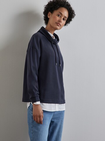 STREET ONE Sweatshirt in Blau