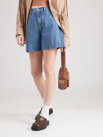 Baggy Jeans 'High Rise Baggy Shorts' de la LEVI'S ® pe albastru: față