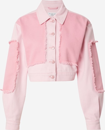 Veste mi-saison FIVE STAR GIRL en rose : devant