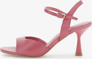 Sandalo di CAFè NOIR in rosa: frontale