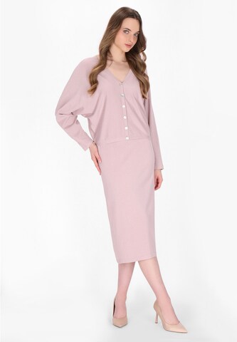 DreiMaster Klassik Юбка 'Classik Look' в Ярко-розовый