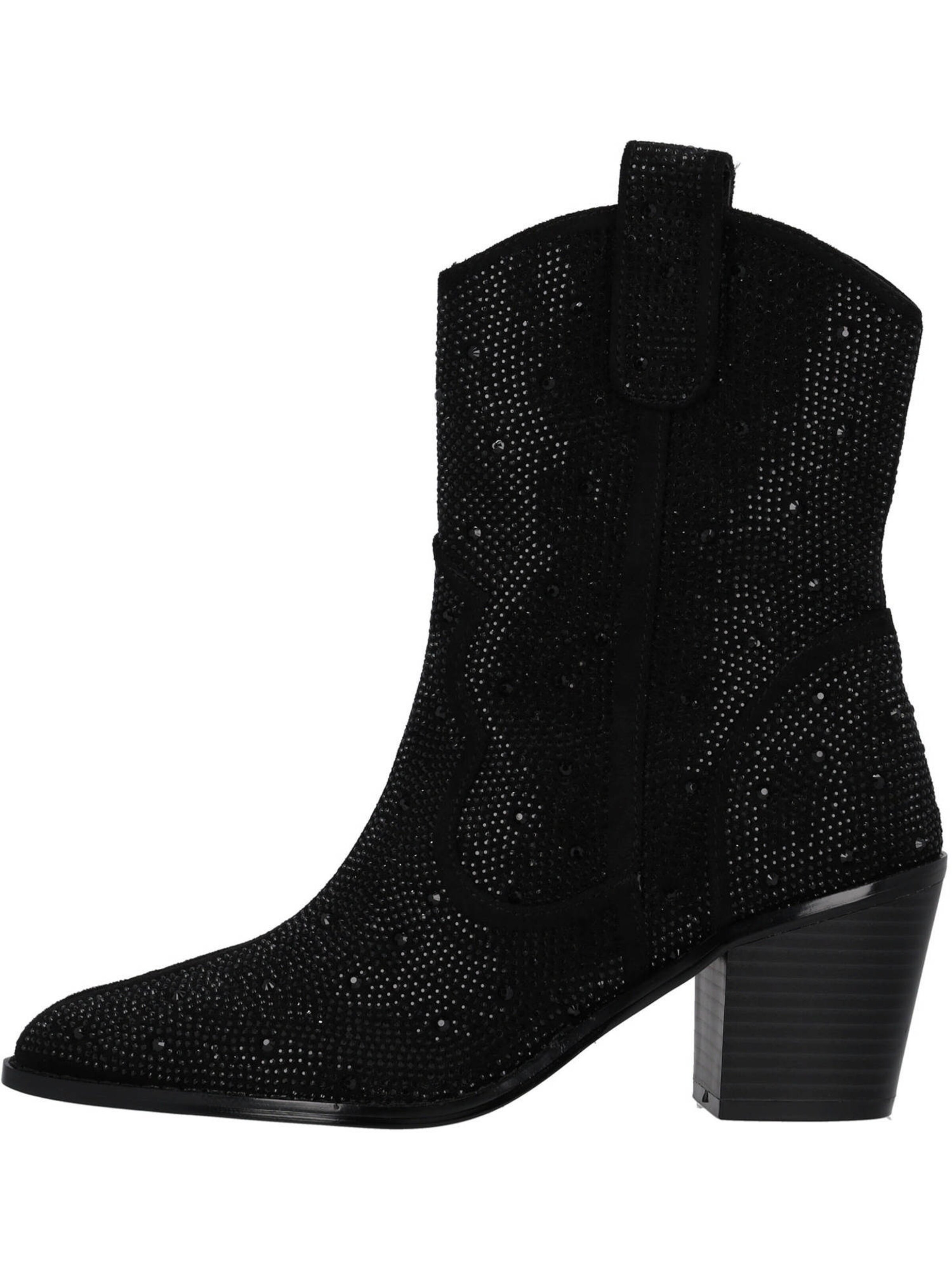 LA STRADA Ankle Boots in Black
