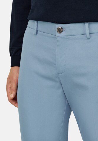 Boggi Milano Slimfit Hose 'B Sustainable' in Blau