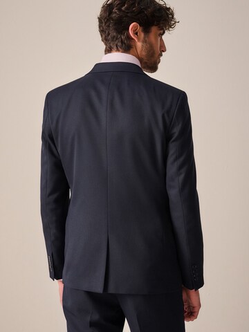 Coupe regular Veste de costume Next en bleu