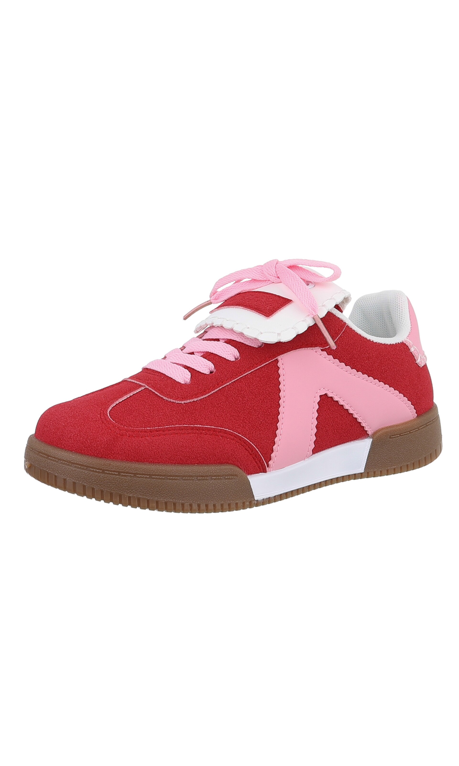 Ital-Design Sneaker in Rot: Vorderseite