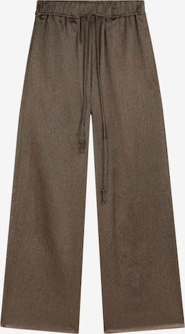 ScalpersWide Leg/ Široke nogavice Hlače ' ' - zelena boja: prednji dio