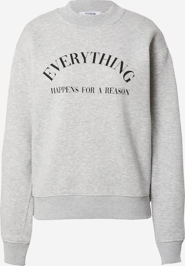 ABOUT YOU Limited Sweater majica 'Kira' u siva melange, Pregled proizvoda