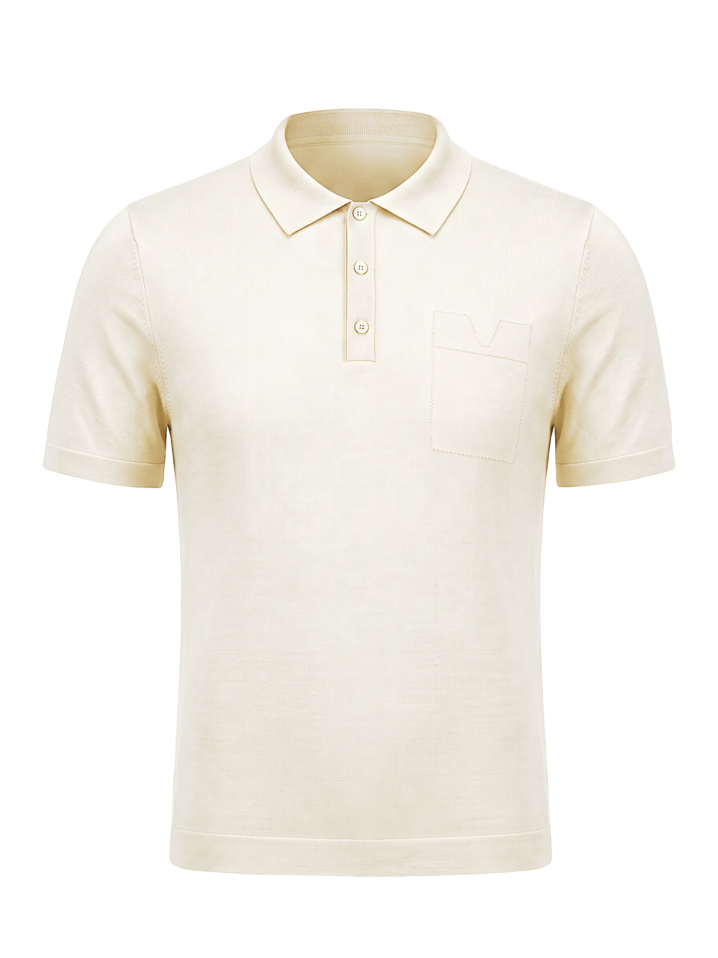 Maglietta di Vantory in beige: frontale