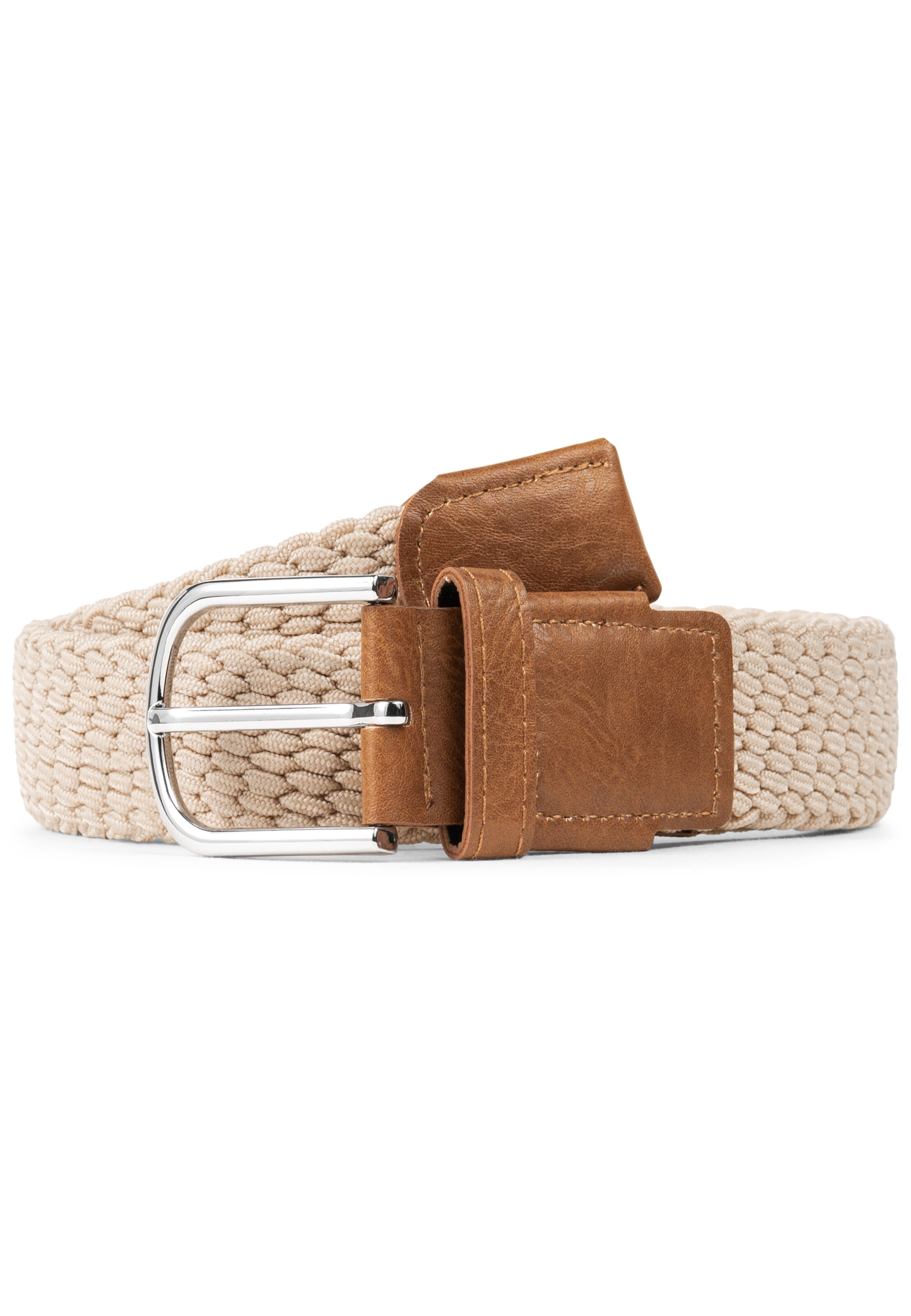 INDICODE JEANS Gürtel 'Alvin' in Beige