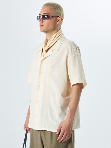 Comfort fit Camicia 'Taylor' di VAMOS CLO in beige