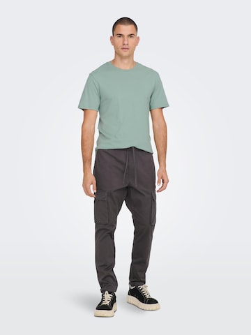 Only & Sons - Ajuste regular Camiseta 'Matt' en verde