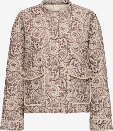 ONLY Jacke 'ONLHallie' in Beige: Vorderseite