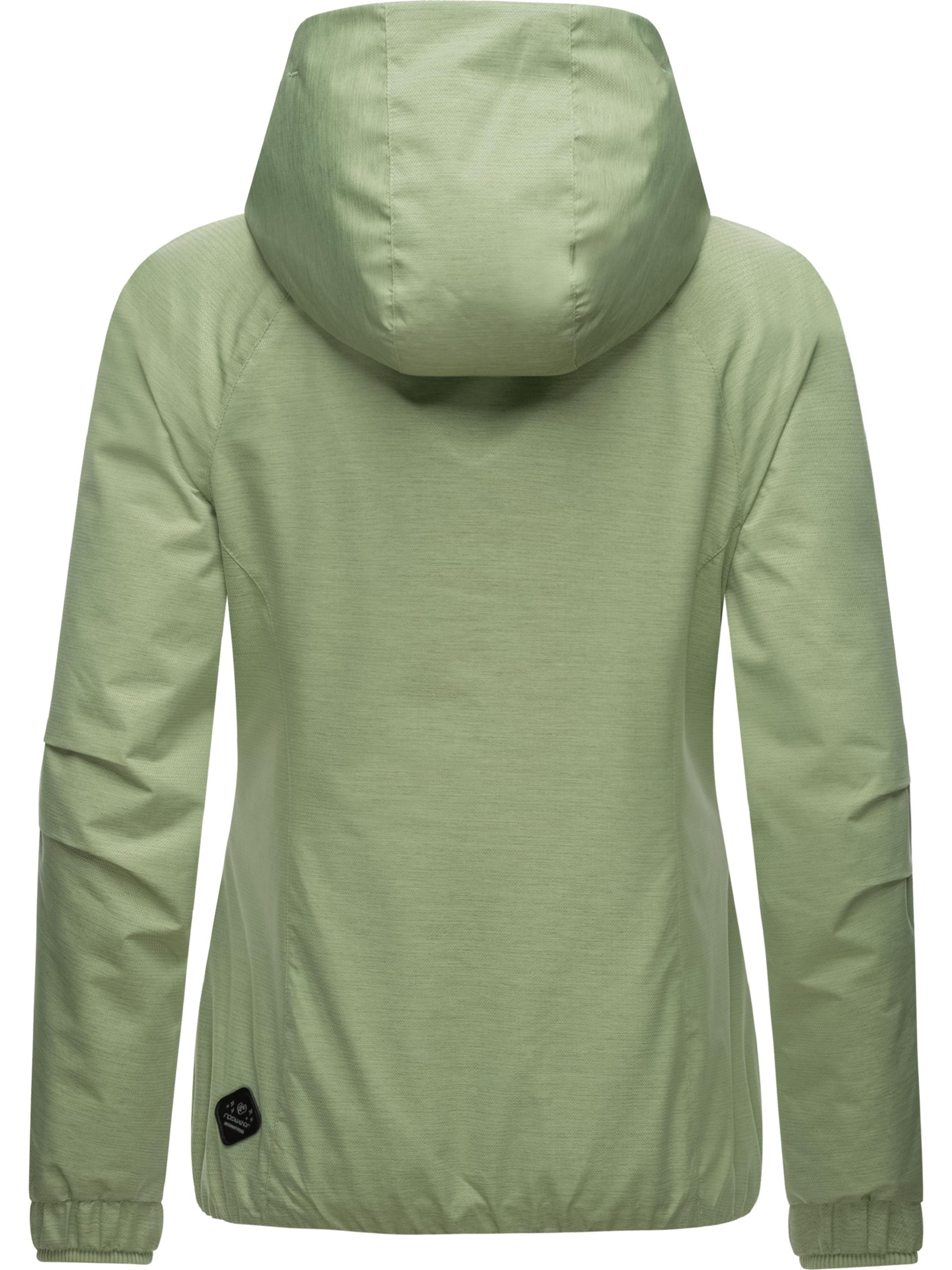 Giacca funzionale 'Dizzie' di Ragwear in verde