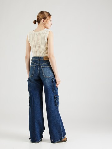 Tally Weijl Loose fit Cargo Jeans in Blue