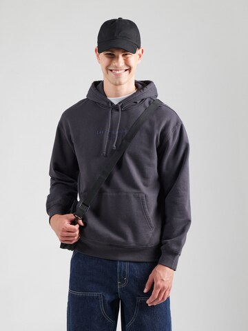 LEVI'S ® Sweatshirt in Zwart: voorkant