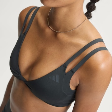 Low Support Soutien-gorge de sport 'Optime' ADIDAS PERFORMANCE en noir