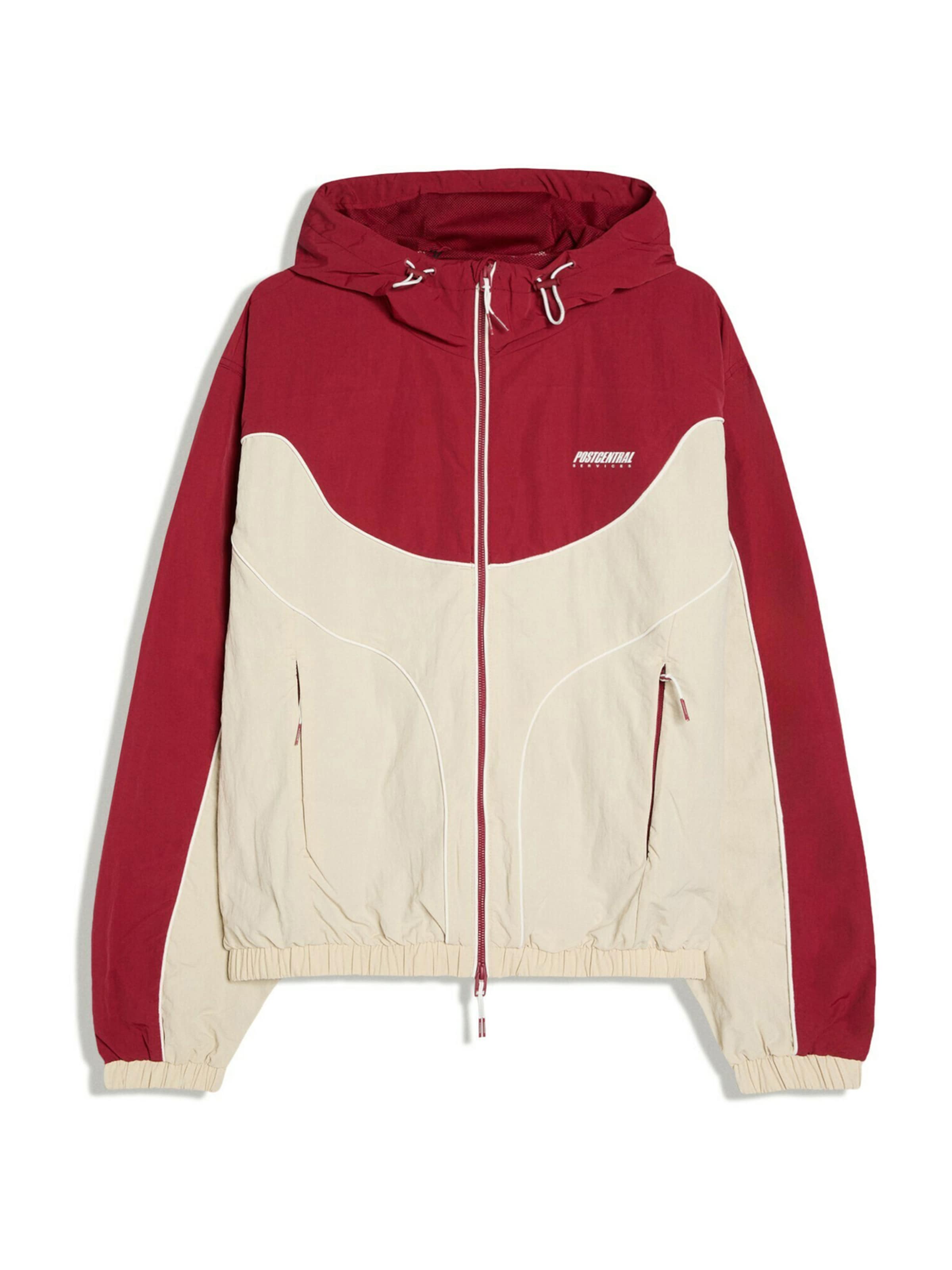 Giacca di mezza stagione di Bershka in rosso: frontale