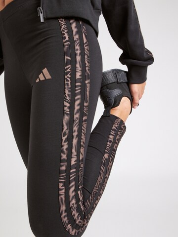 ADIDAS SPORTSWEAR Скинни Спортивные штаны в Черный