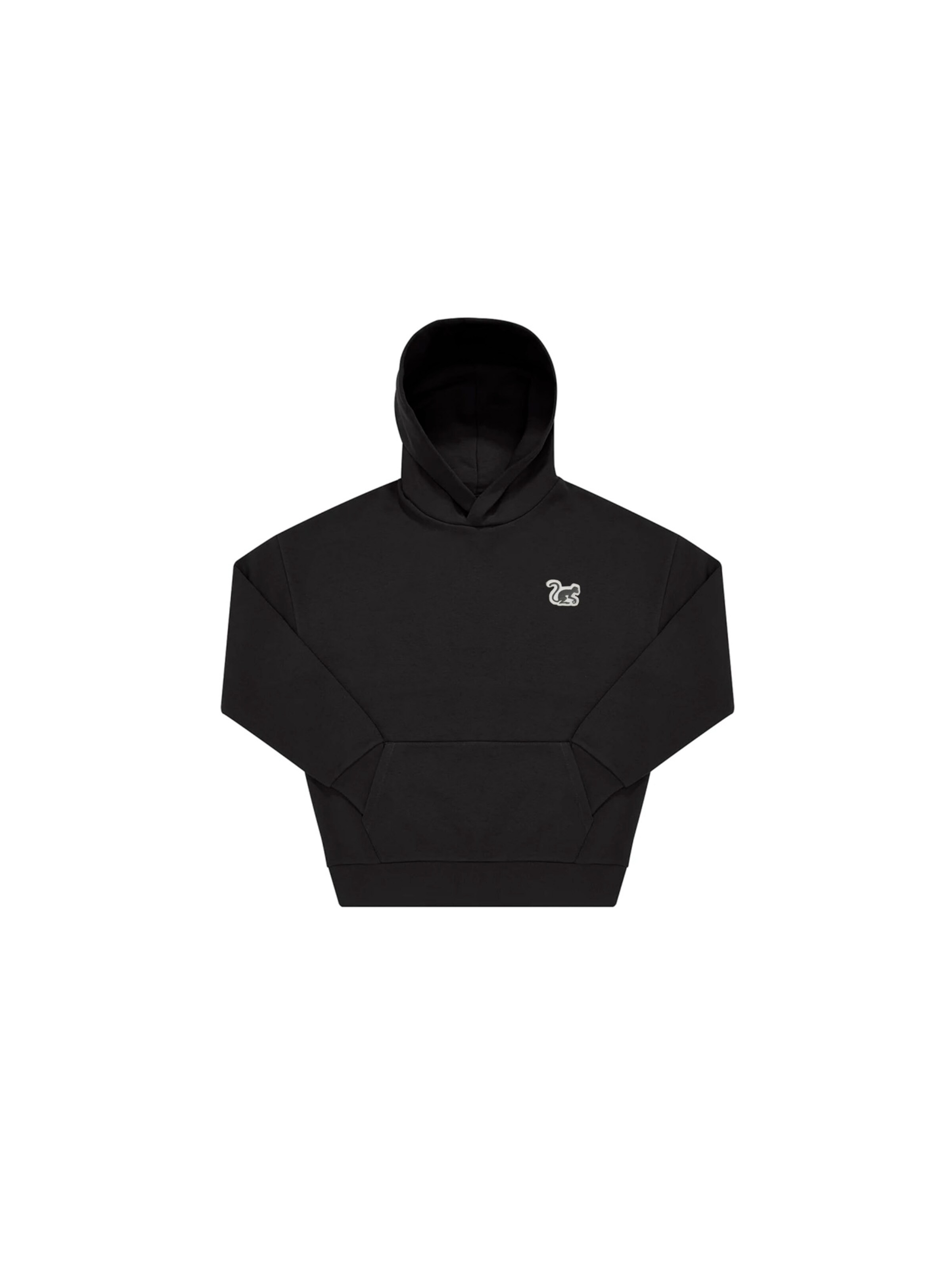 Surf Monkey Sweatshirt in Zwart: voorkant