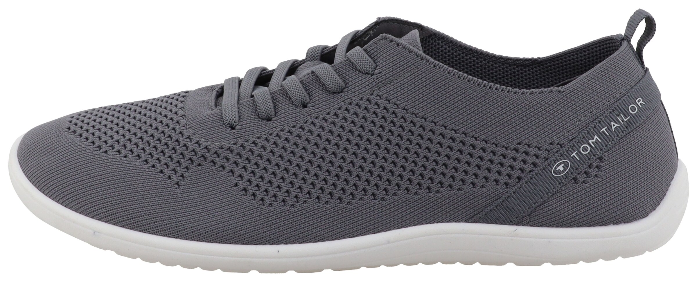 TOM TAILOR Sneakers in Grey