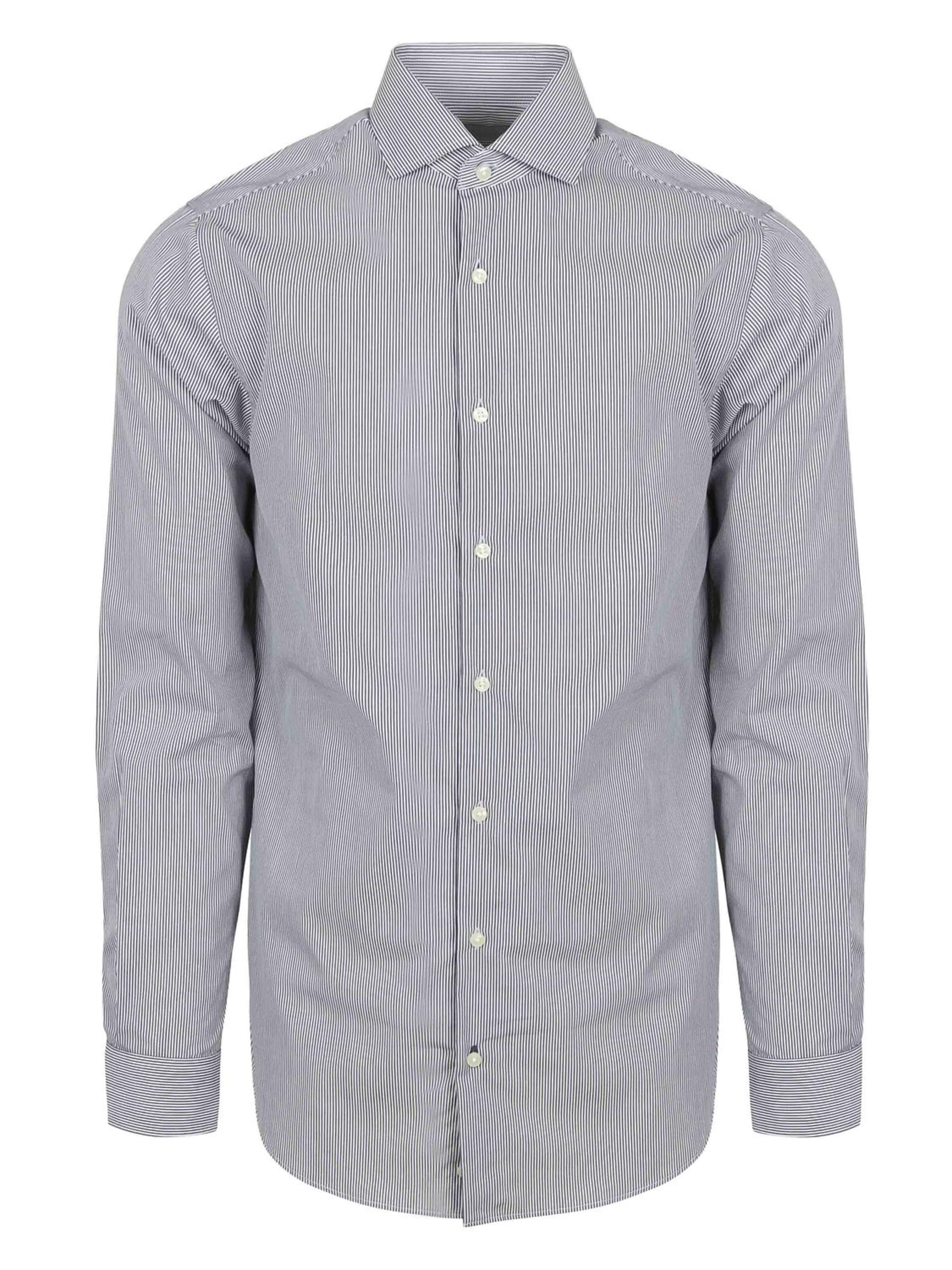 Steppin' out Regular fit Overhemd in Blauw: voorkant