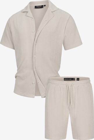 INDICODE JEANS Huispak ' Zandro ' in Beige: voorkant