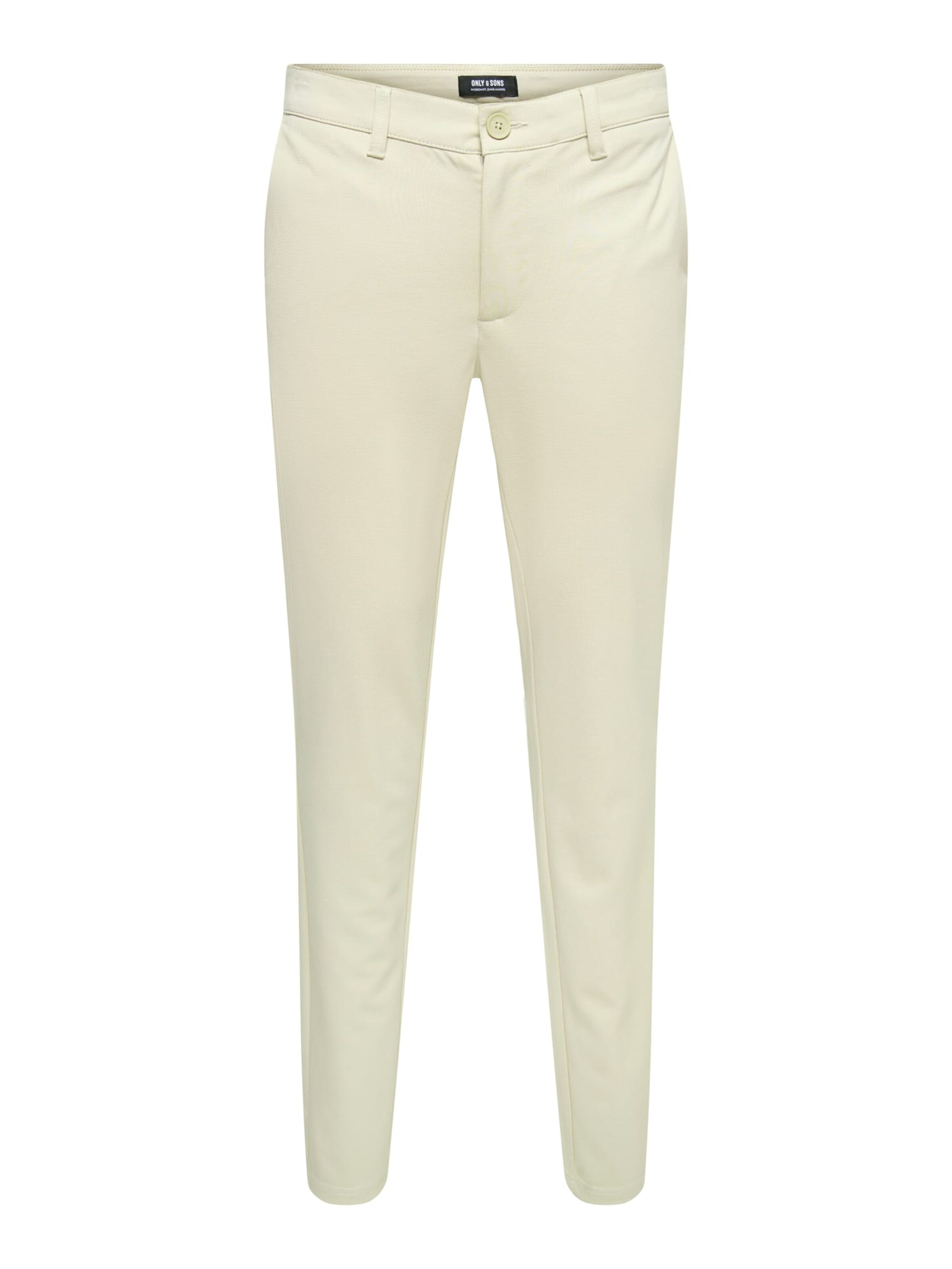 Only & Sons Baggy Trousers 'mark' in Beige: front