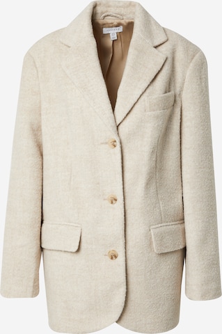 Blazer TOPSHOP en beige : devant