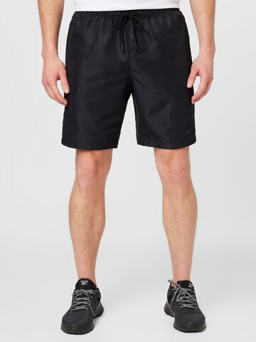 Sergio Tacchini Regular Sportshorts 'DIAMANTE' in Schwarz: predná strana