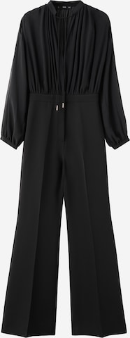 MANGO Jumpsuit 'Anya' in Schwarz: Vorderseite