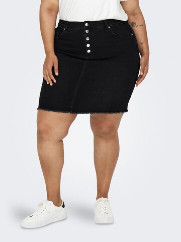 ONLY Carmakoma Skirt 'CARHUSH' in Black: front