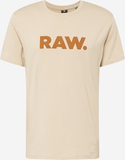 G-Star RAW Shirt 'Holorn' in de kleur Beige / Sand, Productweergave