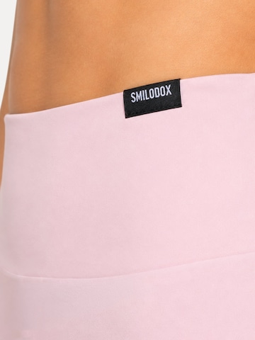 Coupe slim Leggings ' Lithara Solid ' Smilodox en rose
