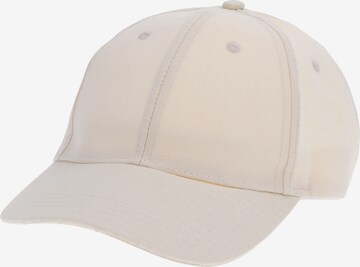 Six Cap in White: front
