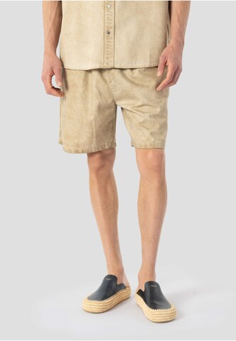 Elias Rumelis Loosefit Broek 'Suttner' in Beige: voorkant