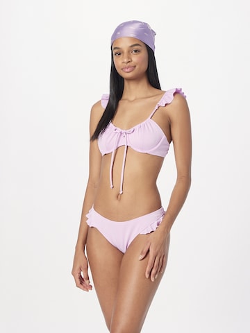 Slip bikini 'Seia' di Hunkemöller in lilla