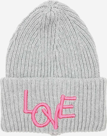 Zwillingsherz Beanie 'Karina' in Grey