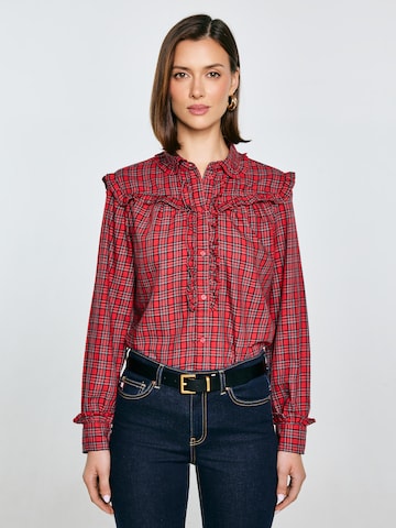 BIG STAR Blouse ' FRILO ' in Mixed colours: front