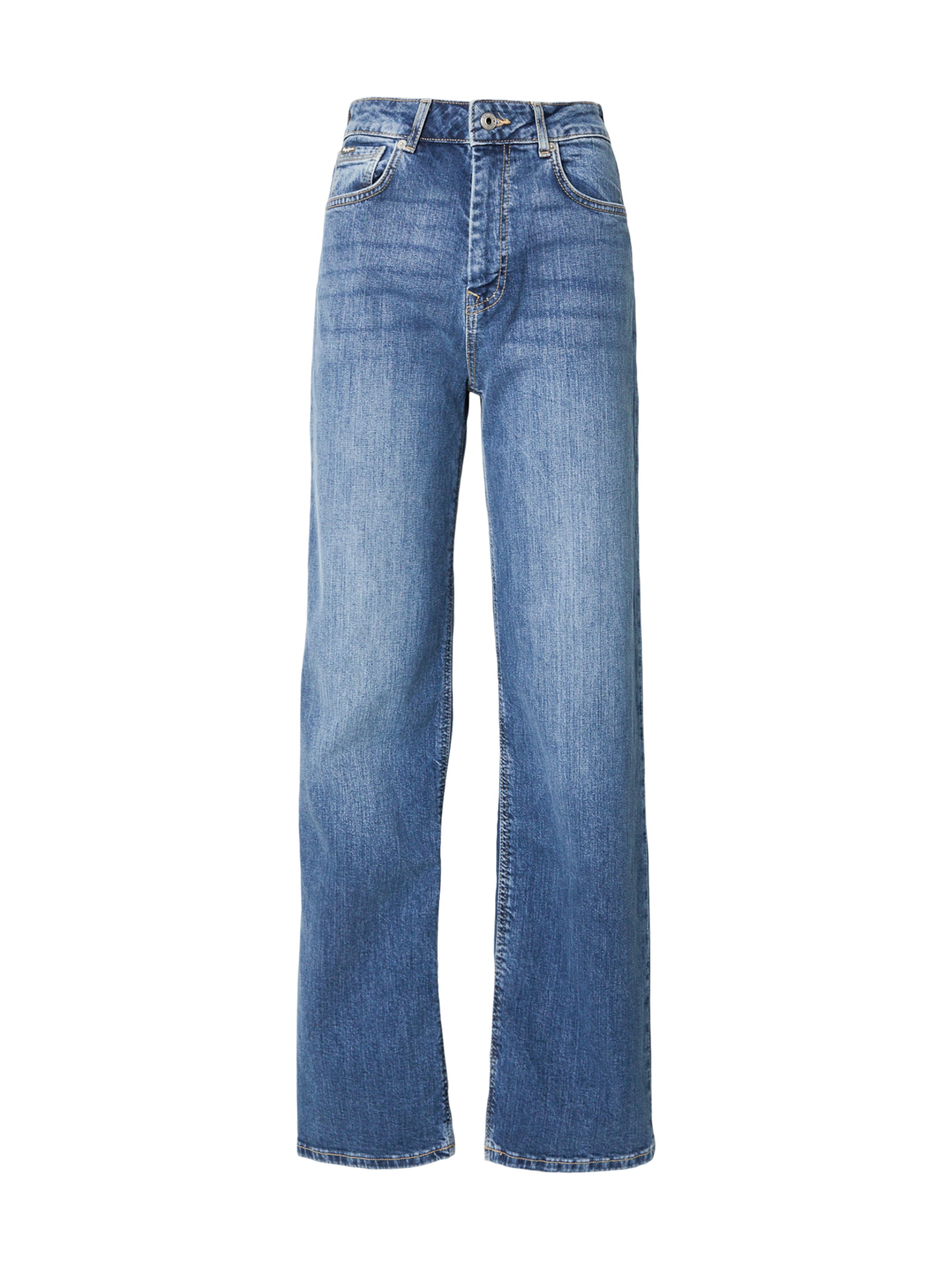 Pepe Jeans Широкий Джинсы 'LEXA' в Синий: спереди