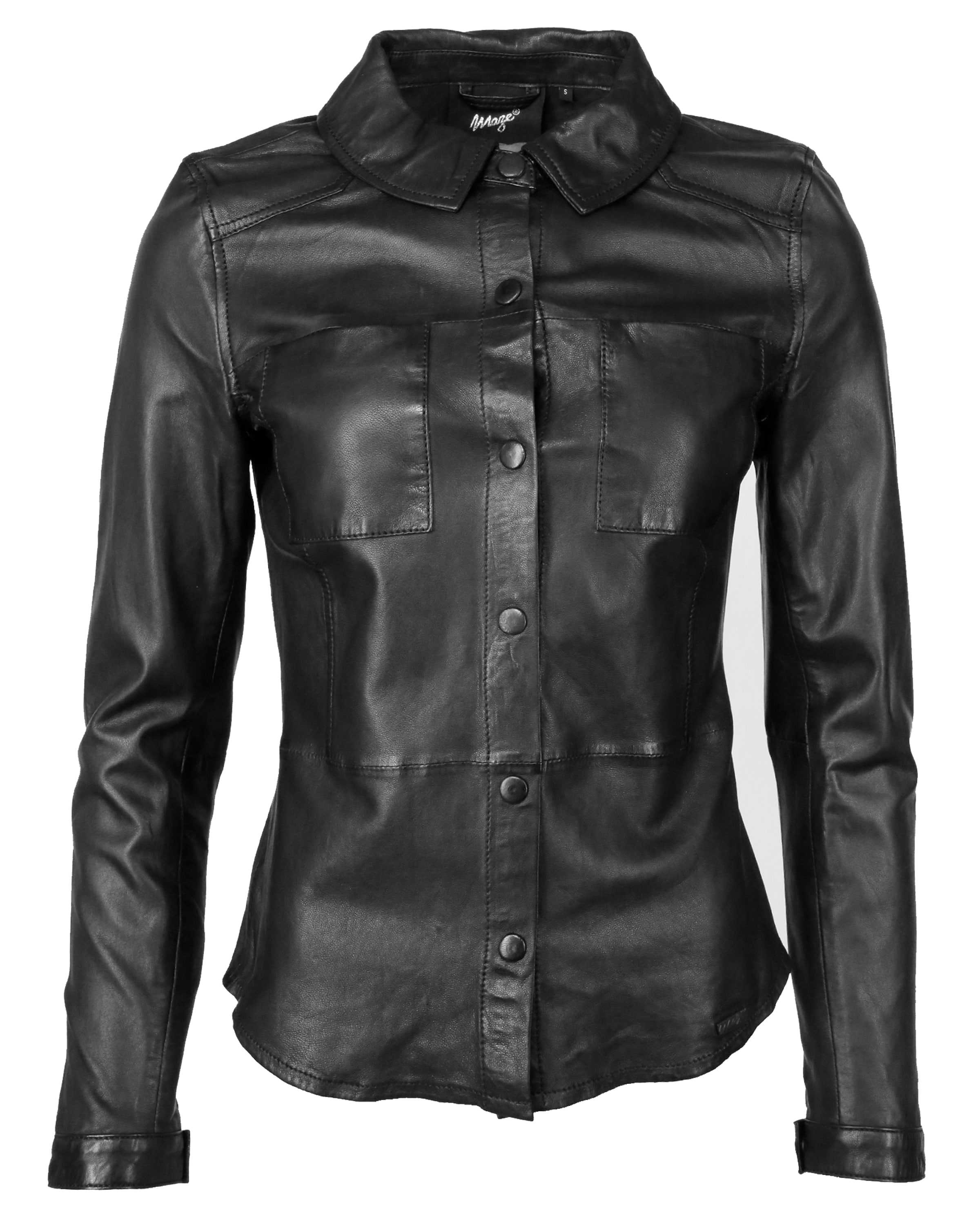 Maze Tussenjas in Zwart: voorkant