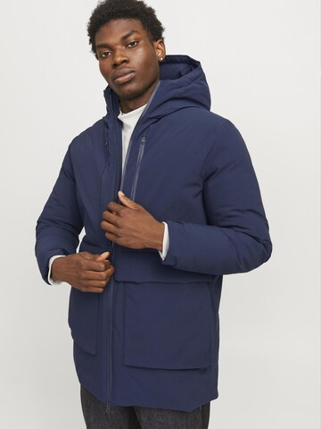 Parka mi-saison 'JCOCharlie' JACK & JONES en bleu