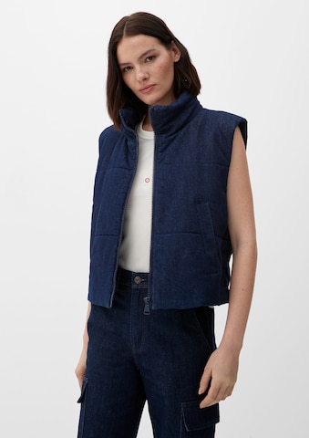 s.Oliver Vest in Blue: front