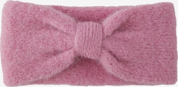 PIECES Headband 'BERA' in Pink: front