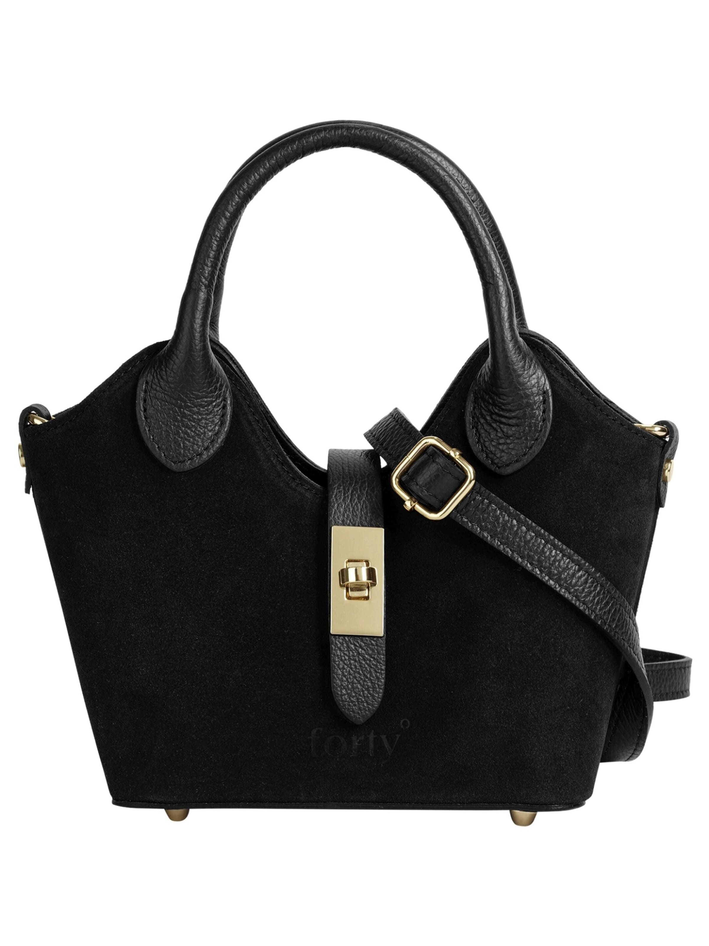 forty° - Bolso de mano 'BELTRAVA - S' en negro: frente