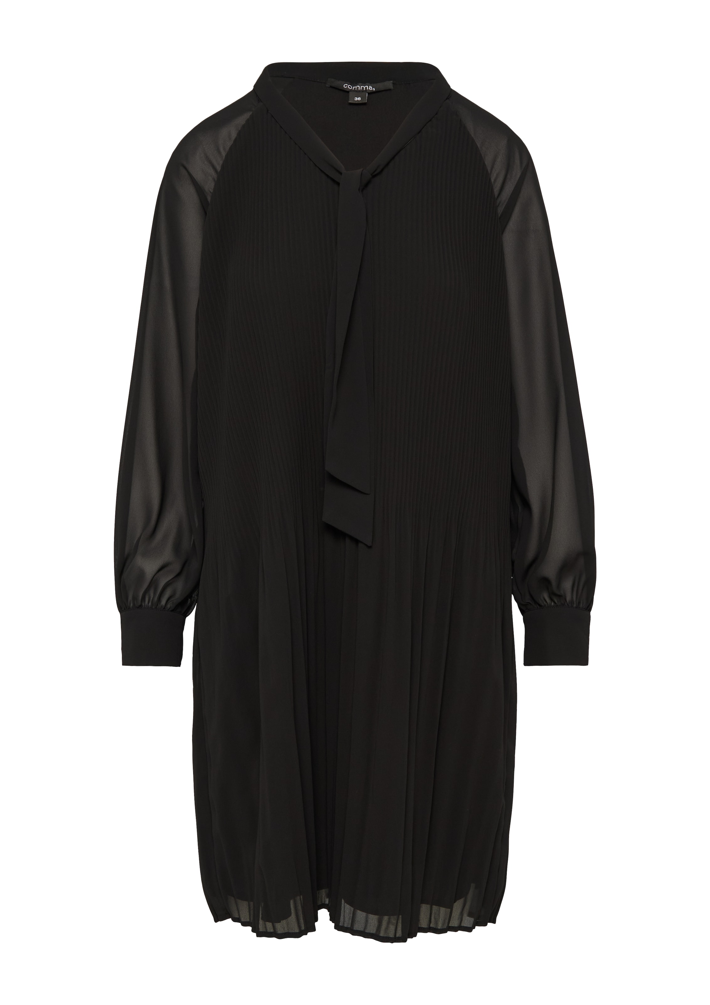 Robe COMMA en noir : devant