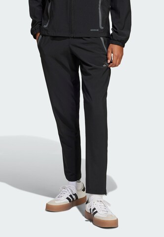 ADIDAS PERFORMANCE Regular Sports trousers 'Real Madrid Tiro 25' in Black: front